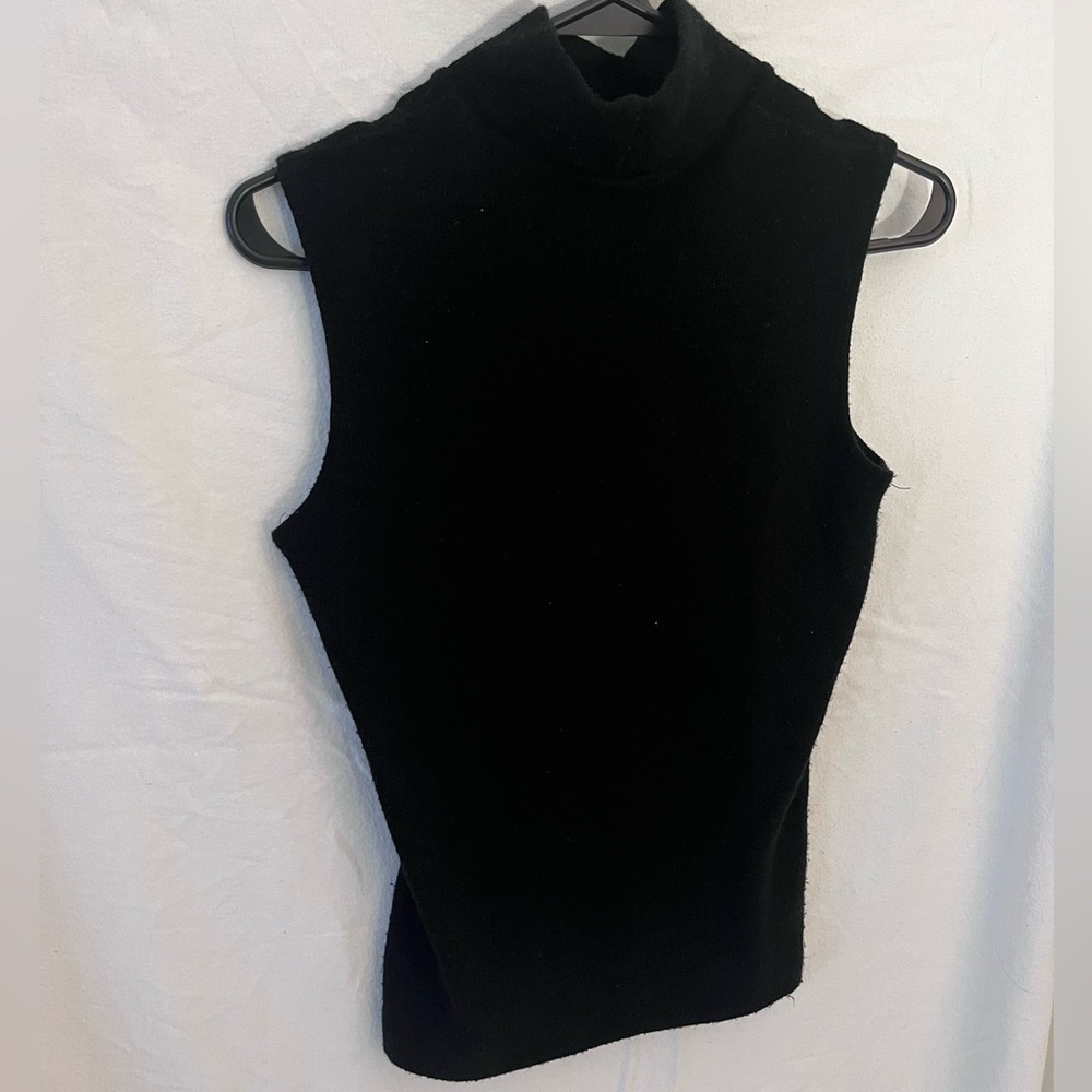“Sassy” Brand Stretchy Black Vest